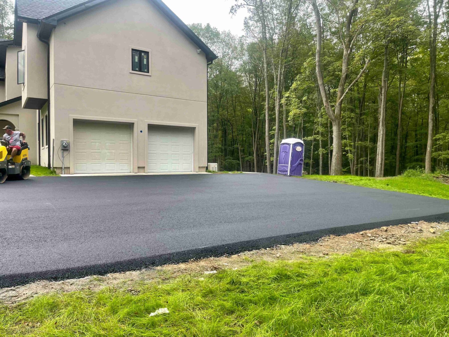 Driveway staining service